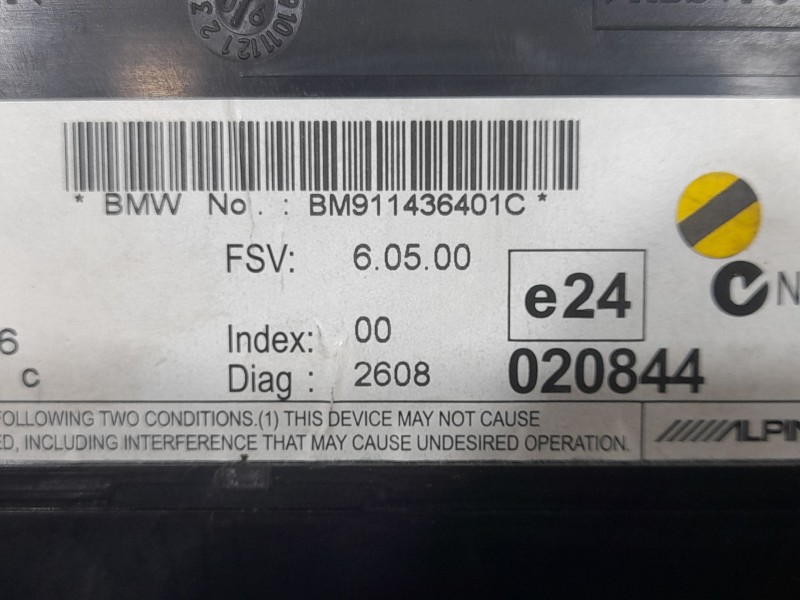 Recambio de sistema navegacion gps para bmw 3 (e90) 325 i referencia OEM IAM 65829114364 PANTALLA MULTIFUNCION 