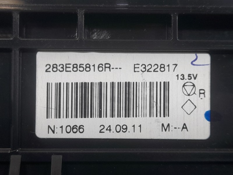 Recambio de mando multifuncion para dacia sandero iii 1.0 tce 100 eco-g referencia OEM IAM 283E85816R  