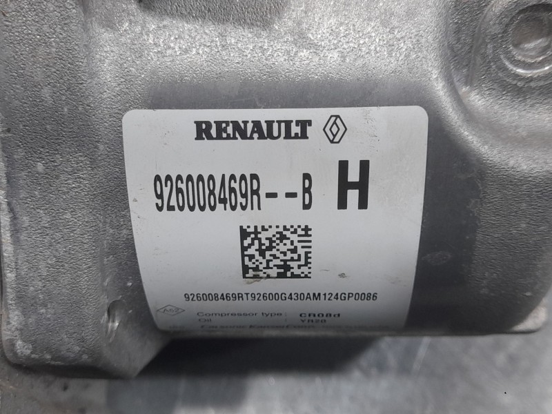 Recambio de compresor aire acondicionado para dacia sandero iii 1.0 tce 100 eco-g referencia OEM IAM 926008469R  