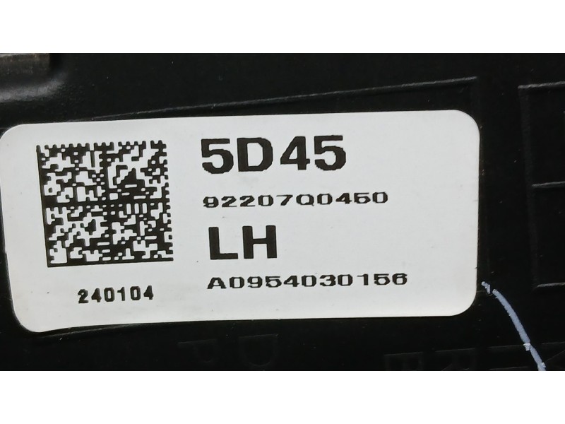 Recambio de piloto delantero izquierdo para hyundai i20 iii (bc3, bi3) 1.2 referencia OEM IAM 92207Q0450 LUZ DIA A0954030156