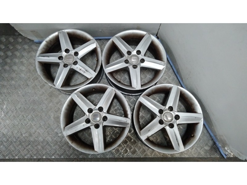 Recambio de juego llantas aluminio para seat altea xl (5p5) reference ecomotive referencia OEM IAM 6.5X16 5 TORN ET50 ALUMINIO 
