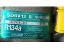 Recambio de compresor aire acondicionado para peugeot 307 sw (3h) 1.6 16v referencia OEM IAM 6453JP / 6453JL SANDEN 1438 SD6V12
