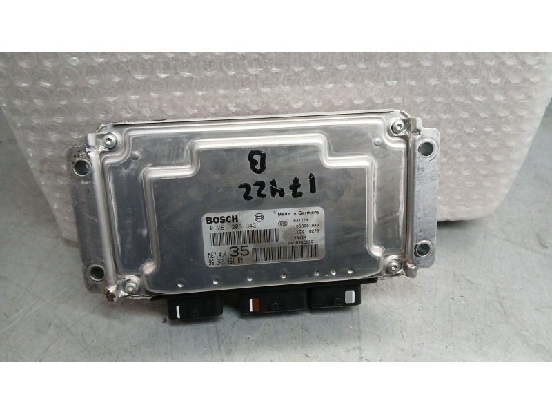 Recambio de centralita motor uce para peugeot 307 sw (3h) 1.6 16v referencia OEM IAM 9650346180 BOSCH 0261206943