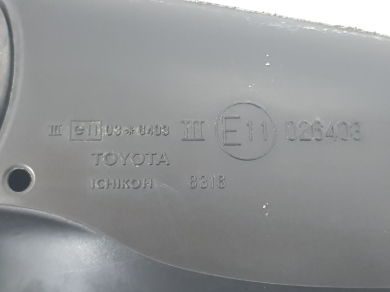 Recambio de retrovisor izquierdo para toyota urban cruiser (_p1_) 1.33 (nsp110_) referencia OEM IAM E11026403 ROZADO 