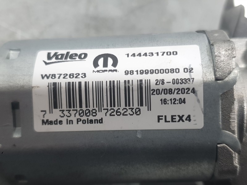 Recambio de motor limpia trasero para jeep avenger (j2) electric referencia OEM IAM 98199900080 W872623 VALEO