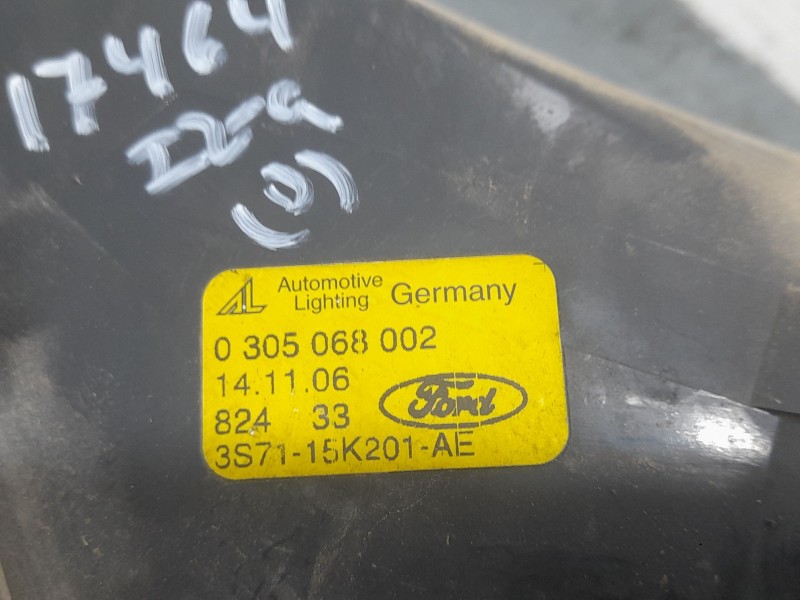 Recambio de faro antiniebla izquierdo para ford mondeo iii turnier (bwy) 2.0 tdci referencia OEM IAM 3S7115K201AE  