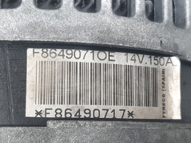 Recambio de alternador para ford focus ii (da_, hcp, dp) 1.6 tdci referencia OEM IAM 1042102710 DAN930 DENSO