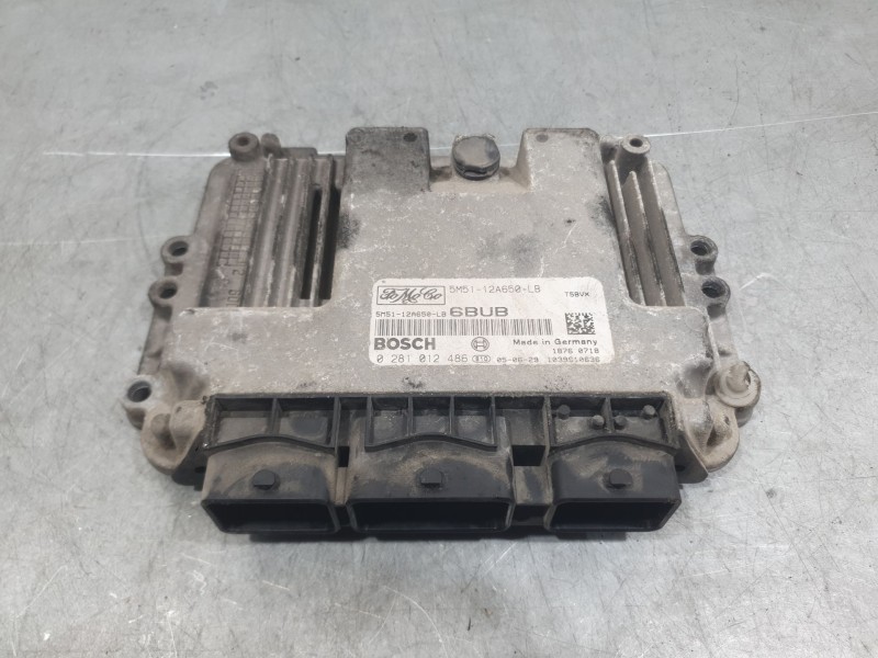 Recambio de centralita motor uce para ford focus ii (da_, hcp, dp) 1.6 tdci referencia OEM IAM 5M5112A650LB 0281012486 BOSCH