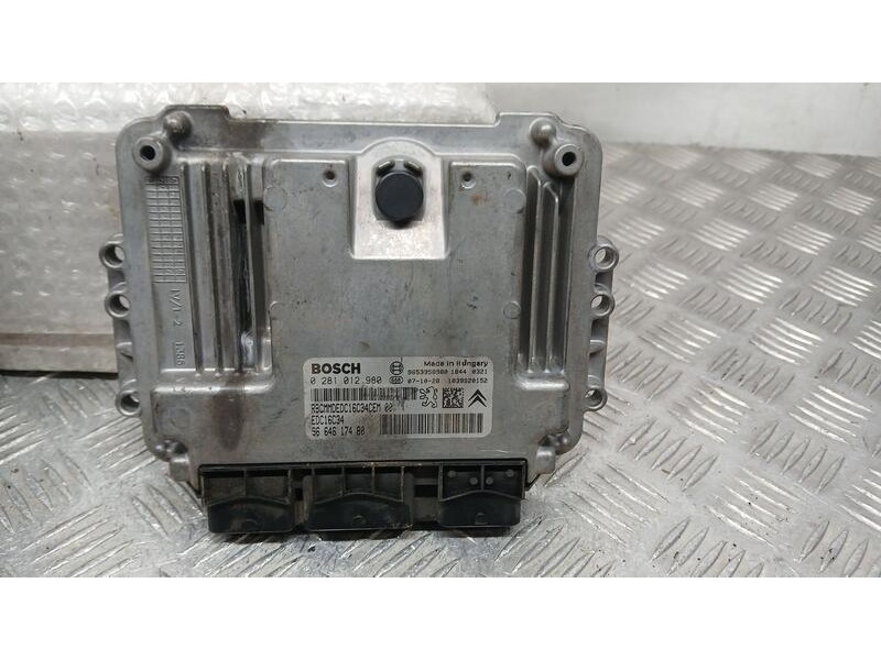 Recambio de centralita motor uce para citroën c4 grand picasso i (ua_) 1.6 hdi referencia OEM IAM 9664617480 BOSCH 0281012980