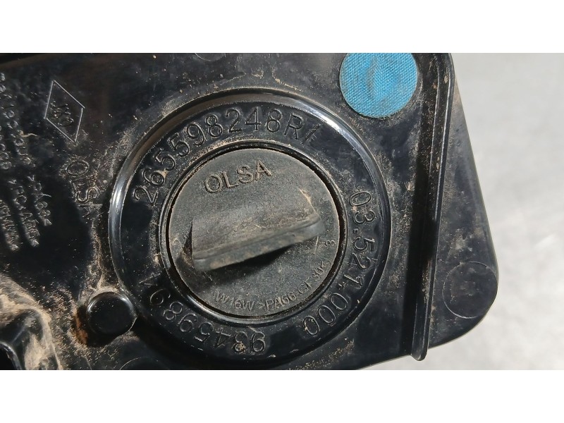 Recambio de piloto trasero izquierdo paragolpes para fiat talento furgoneta (296_) 2.0 ecojet referencia OEM IAM 265598248R ROZA