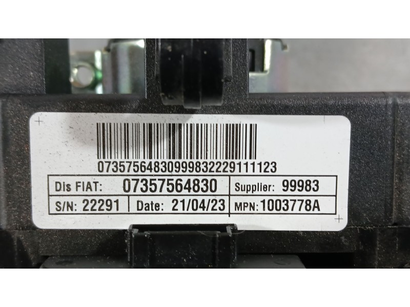 Recambio de mando luces y limpia para citroën jumper iii furgoneta 2.2 bluehdi 120 referencia OEM IAM 7357564830  1003778A