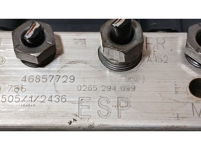 Recambio de abs para citroën jumper iii furgoneta 2.2 bluehdi 120 referencia OEM IAM 46857729 BOSCH 0265294659