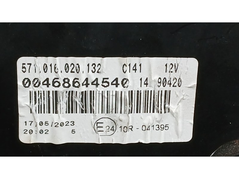 Recambio de cuadro instrumentos para citroën jumper iii furgoneta 2.2 bluehdi 120 referencia OEM IAM 468644540571010020132  