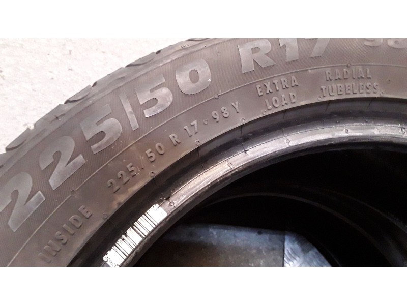 Recambio de neumatico pareja para neumaticos reutilizados - referencia OEM IAM 225501798Y FEUVERT 225/50/17/98Y