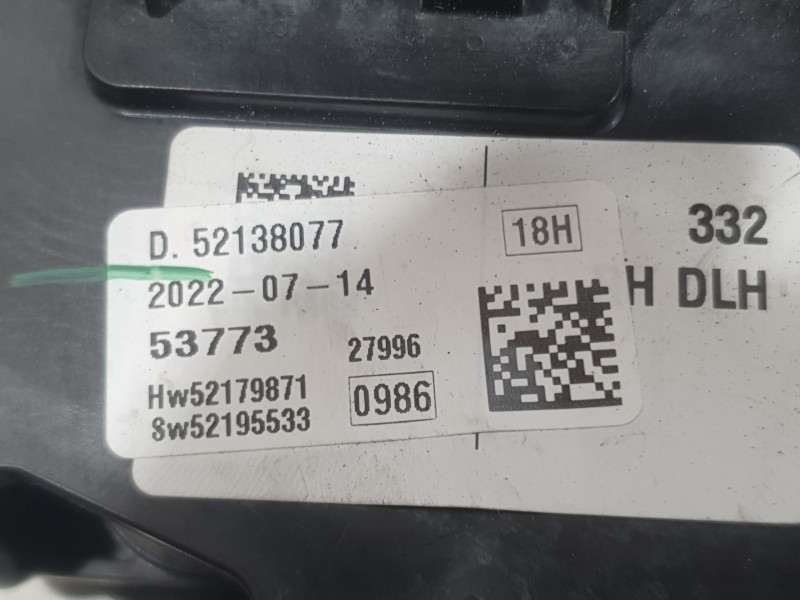 Recambio de cerradura puerta delantera derecha para fiat 500e (332_) elektro 3+1 (fa1) referencia OEM IAM 52138077  