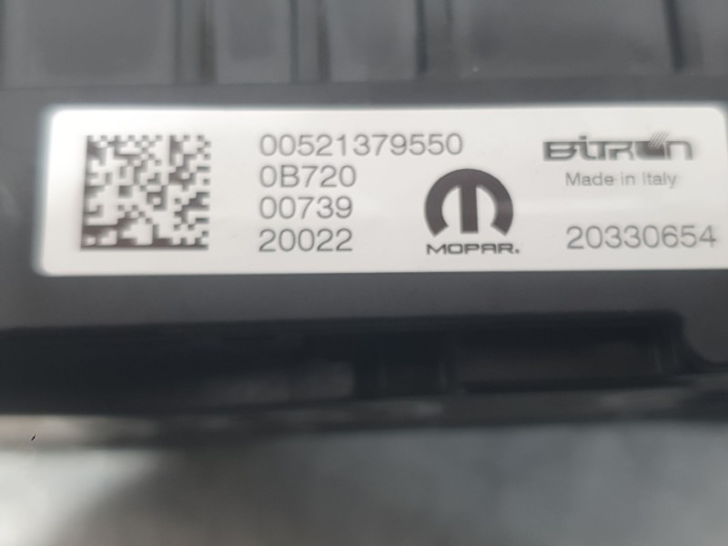 Recambio de potenciometro pedal para fiat 500e (332_) elektro 3+1 (fa1) referencia OEM IAM 52137955 20330654 MOPAR