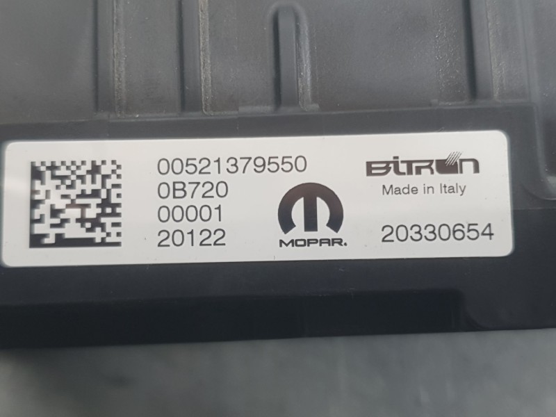 Recambio de potenciometro pedal para fiat 500 e icon referencia OEM IAM 00521379550 32030654 MOPAR