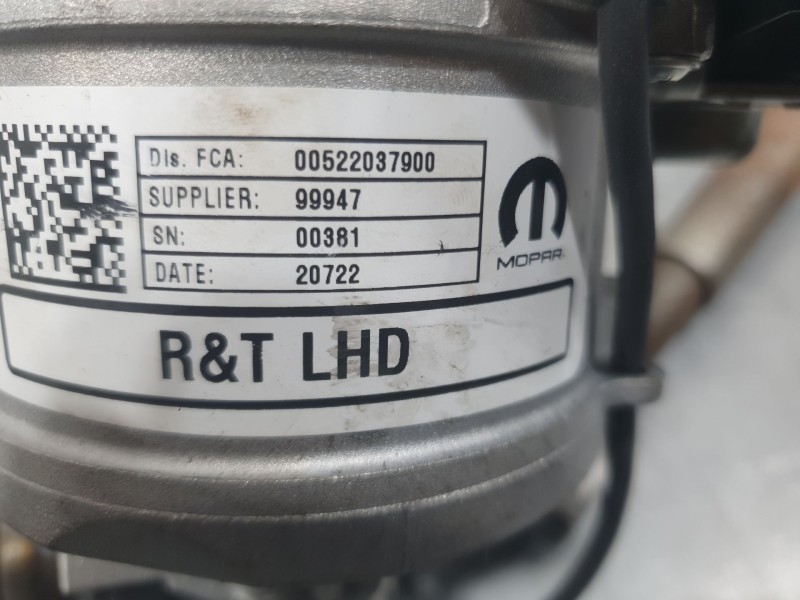 Recambio de columna direccion para fiat 500 e icon referencia OEM IAM 00522037900 99947 MOPAR