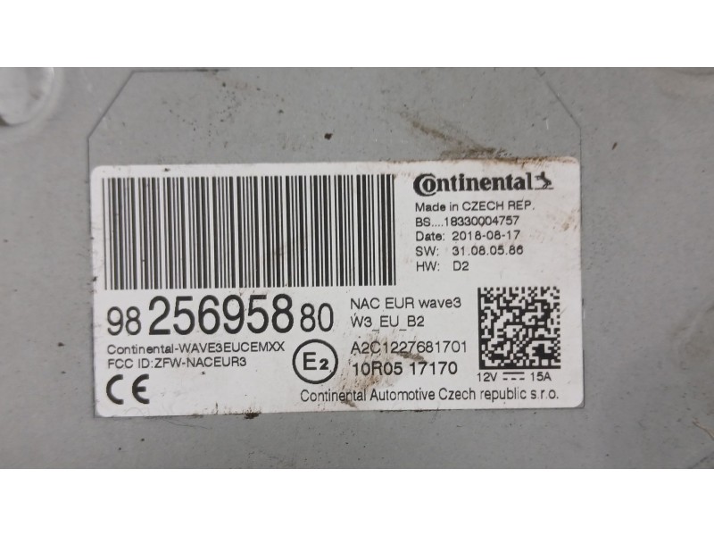 Recambio de sistema audio / radio para citroën c4 cactus 1.5 bluehdi 100 referencia OEM IAM   