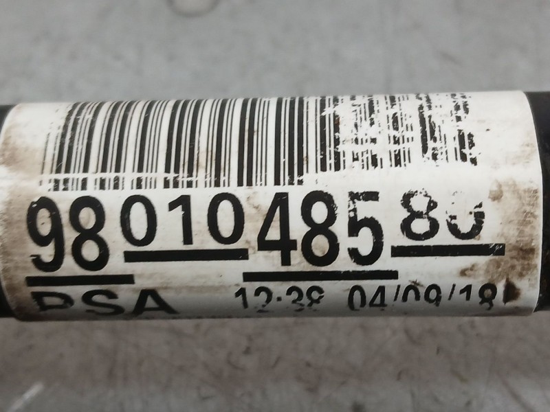 Recambio de transmision delantera izquierda para citroën c4 cactus 1.5 bluehdi 100 referencia OEM IAM 9801048580 1612690380 