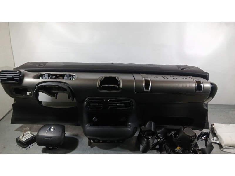 Recambio de kit airbag para citroën c4 cactus 1.5 bluehdi 100 referencia OEM IAM 98012181ZD C/SALPICADERO Y PRETENSORES 98012181