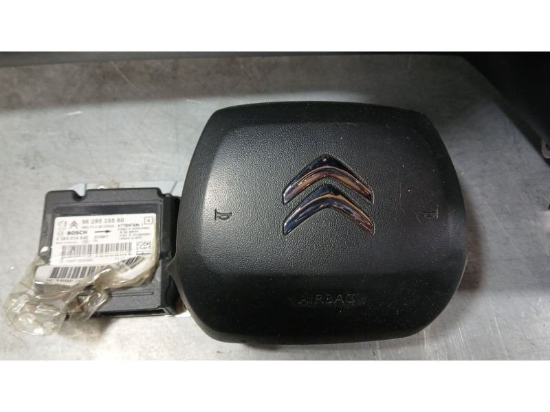 Recambio de kit airbag para citroën c4 cactus 1.5 bluehdi 100 referencia OEM IAM 98012181ZD C/SALPICADERO Y PRETENSORES 98012181