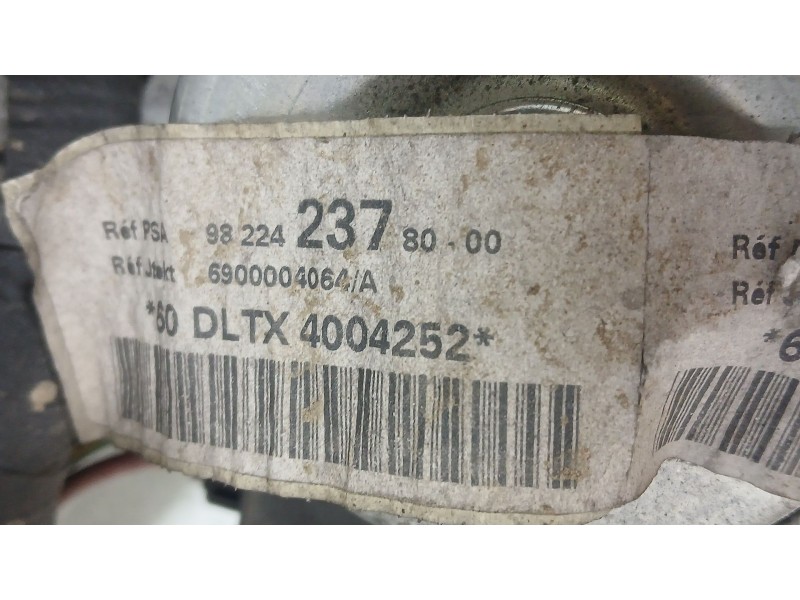 Recambio de cremallera direccion para citroën c4 cactus 1.5 bluehdi 100 referencia OEM IAM 9822423780 ELECTRO-MECANICA JETKT 690