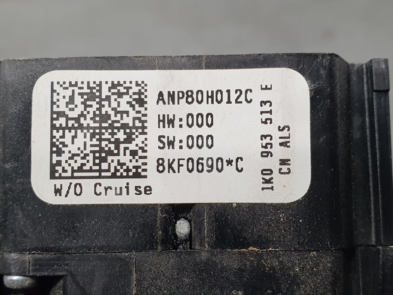 Recambio de mando intermitentes para volkswagen golf vi (5k1) advance referencia OEM IAM 1K09583513E  