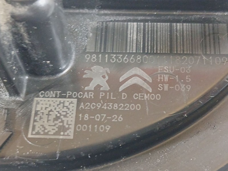 Recambio de aforador para citroën c4 cactus 1.5 bluehdi 100 referencia OEM IAM 9811336680  A2C94382200