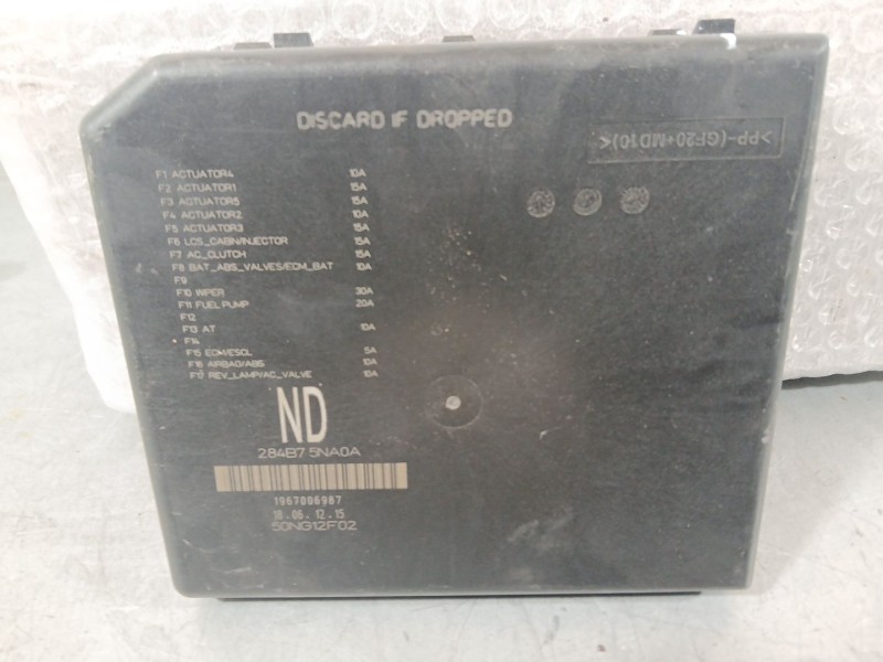 Recambio de caja reles / fusibles para nissan x-trail iii (t32_, t32r, t32rr) 1.6 dci (t32) referencia OEM IAM   