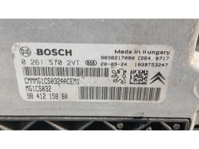 Recambio de centralita motor uce para peugeot 208 (p2) allure referencia OEM IAM   