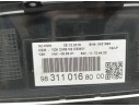 Recambio de cuadro instrumentos para peugeot partner kasten furgon referencia OEM IAM 9831101980 YZKCMBN2CEM01 CRISTAL RAYADO