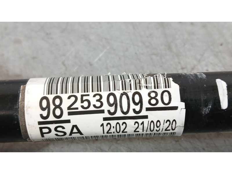 Recambio de transmision delantera derecha para peugeot 208 (p2) allure referencia OEM IAM 9825390980  