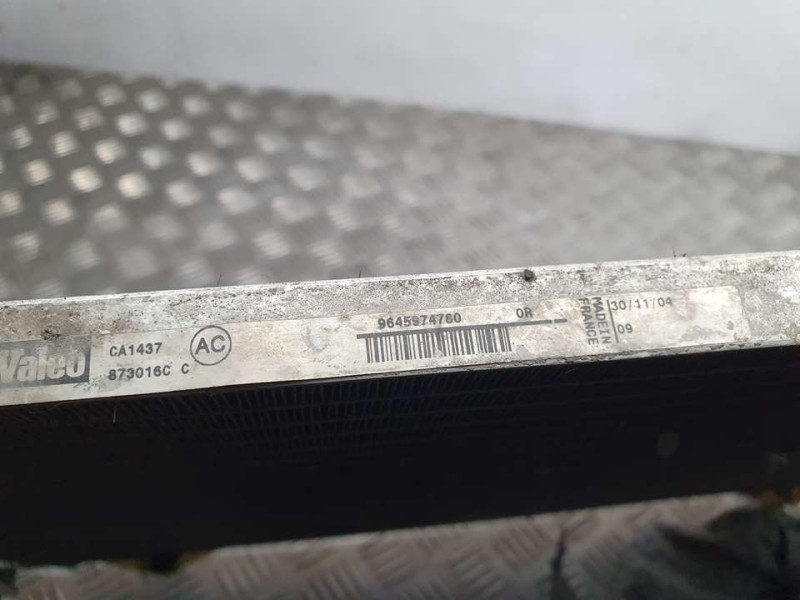 Recambio de condensador / radiador aire acondicionado para citroën berlingo 2.0 hdi collection familiar referencia OEM IAM 96459