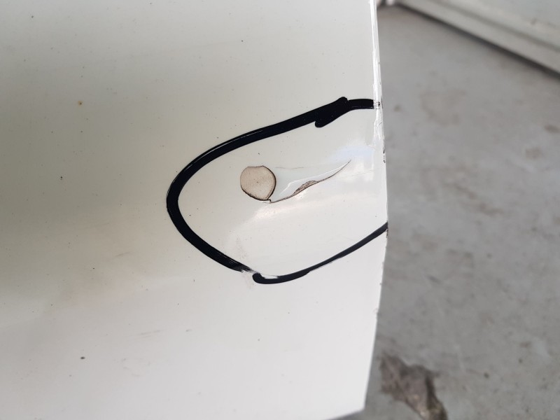 Recambio de puerta delantera izquierda para kia rio iii (ub) 1.2 cvvt referencia OEM IAM 760031W010 TOCADA 