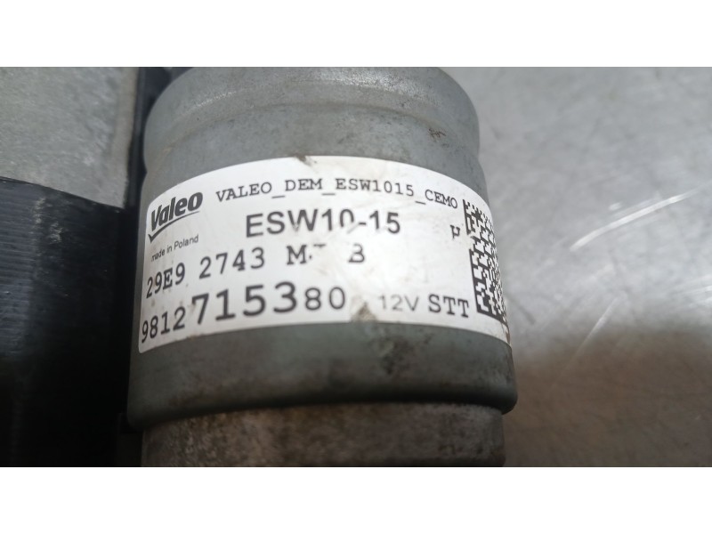 Recambio de motor arranque para citroën c3 iii (sx) 1.2 vti 82 referencia OEM IAM 9812715380 VALEO ESW1015