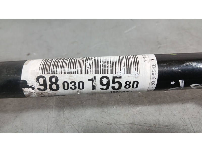 Recambio de transmision delantera izquierda para citroën c3 iii (sx) 1.2 vti 82 referencia OEM IAM 9803019580  