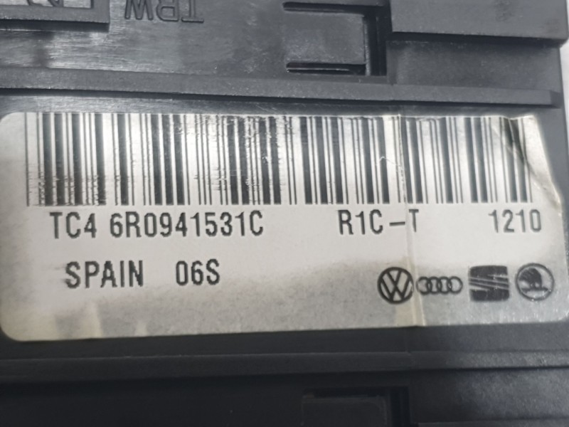 Recambio de mando luces para volkswagen polo v (6r1, 6c1) 1.4 (6r1) referencia OEM IAM 6R0941531C  