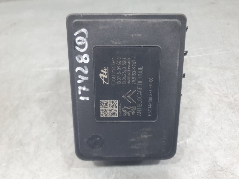 Recambio de abs para peugeot 208 i (ca_, cc_) 1.2 vti 82 referencia OEM IAM 9814482680 10022006744 ATE