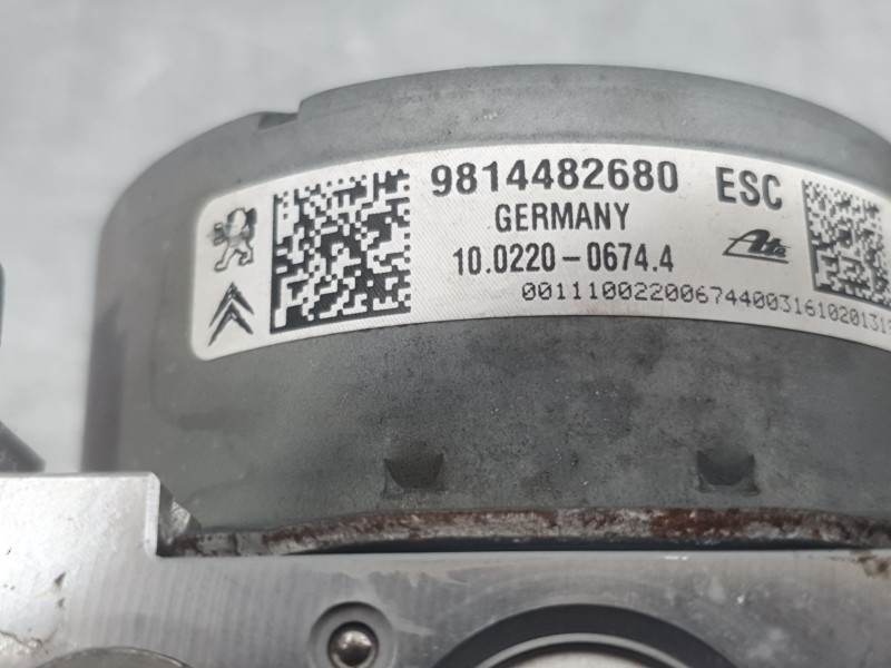 Recambio de abs para peugeot 208 i (ca_, cc_) 1.2 vti 82 referencia OEM IAM 9814482680 10022006744 ATE