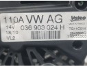 Recambio de alternador para volkswagen polo v (6r1, 6c1) 1.4 (6r1) referencia OEM IAM 036903024H TG11C014 VALEO