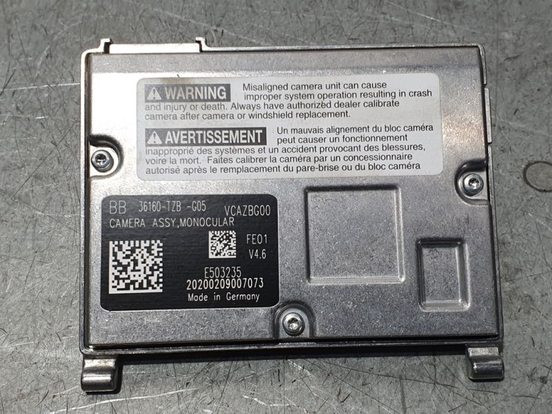 Recambio de camara para honda jazz (gr) 1.5 i-mmd hybrid elegance referencia OEM IAM 36160TZBG05 20200209007073 DELANTERA