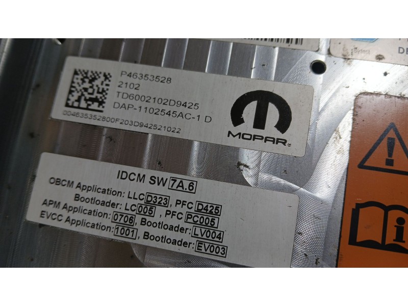 Recambio de convertidor para fiat 500e (332_) elektro 3+1 (fa1) referencia OEM IAM P46353528  1102545AC