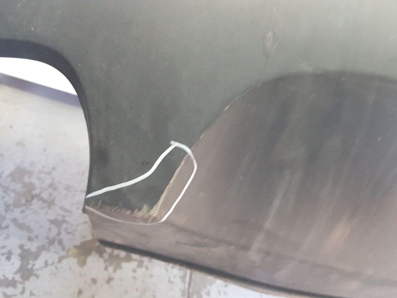 Recambio de paragolpes trasero para jaguar xf i (x250) 2.7 d referencia OEM IAM C2Z2148XXX TOCADO 