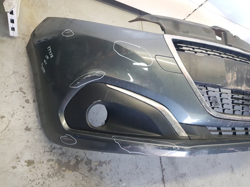 Recambio de paragolpes delantero para peugeot 208 i (ca_, cc_) 1.2 vti 82 referencia OEM IAM 1613478880 TOCADO 