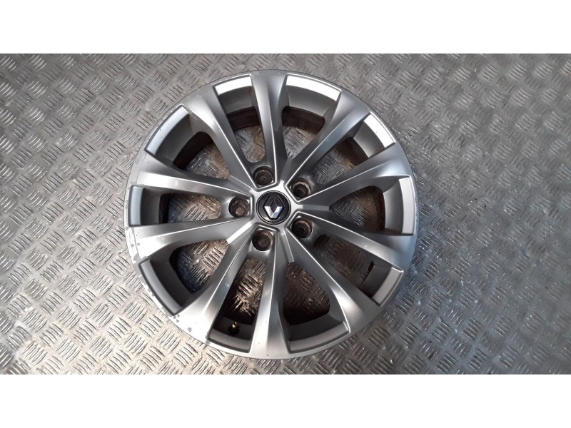 Recambio de llanta aluminio para renault megane iv hatchback (b9a/m/n_) 1.2 tce 130 (b9mr) referencia OEM IAM 7X17 5 TORN ET43 R