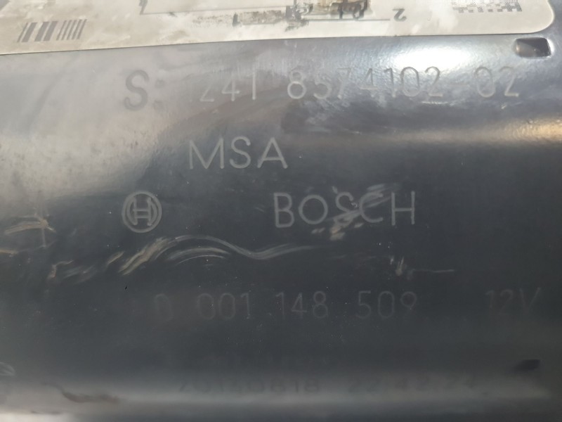 Recambio de motor arranque para bmw 3 (f30, f80) 335 d xdrive referencia OEM IAM 1241857410202 0001148509 BOSCH