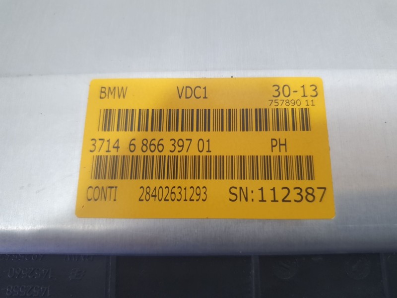 Recambio de modulo electronico para bmw 3 (f30, f80) 335 d xdrive referencia OEM IAM 3714686639701 CONTROL SUSPENSIÓN 