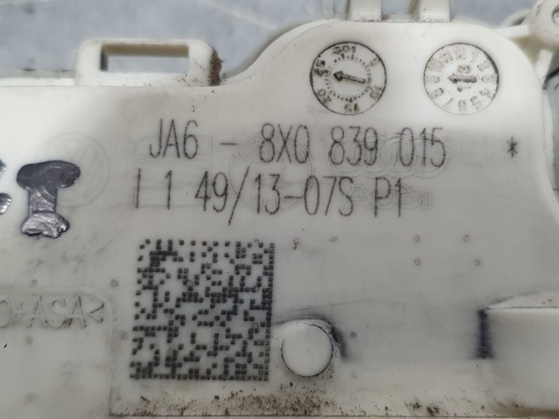 Recambio de cerradura puerta trasera izquierda para audi a1 sportback (8xa, 8xf) 1.6 tdi referencia OEM IAM 8X0839015  