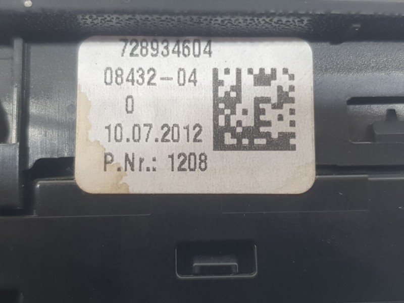 Recambio de mando elevalunas delantero izquierdo para bmw 3 (f30, f80) 335 d xdrive referencia OEM IAM 9218482 C/MANDO RETROVISO